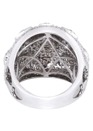 14K Ladies Diamond Cocktail Ring | 2.48 Carats | 12.49 Grams