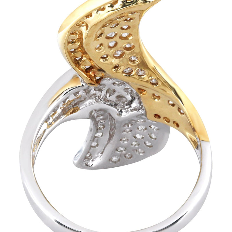 14K Ladies Diamond Cocktail Ring | 1.18 Carats | 6.33 Grams