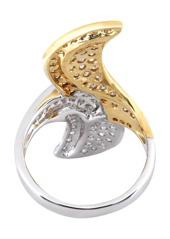 14K Ladies Diamond Cocktail Ring | 1.18 Carats | 6.33 Grams