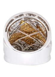 14K Ladies Diamond Cocktail Ring | 3.24 Carats | 13 Grams
