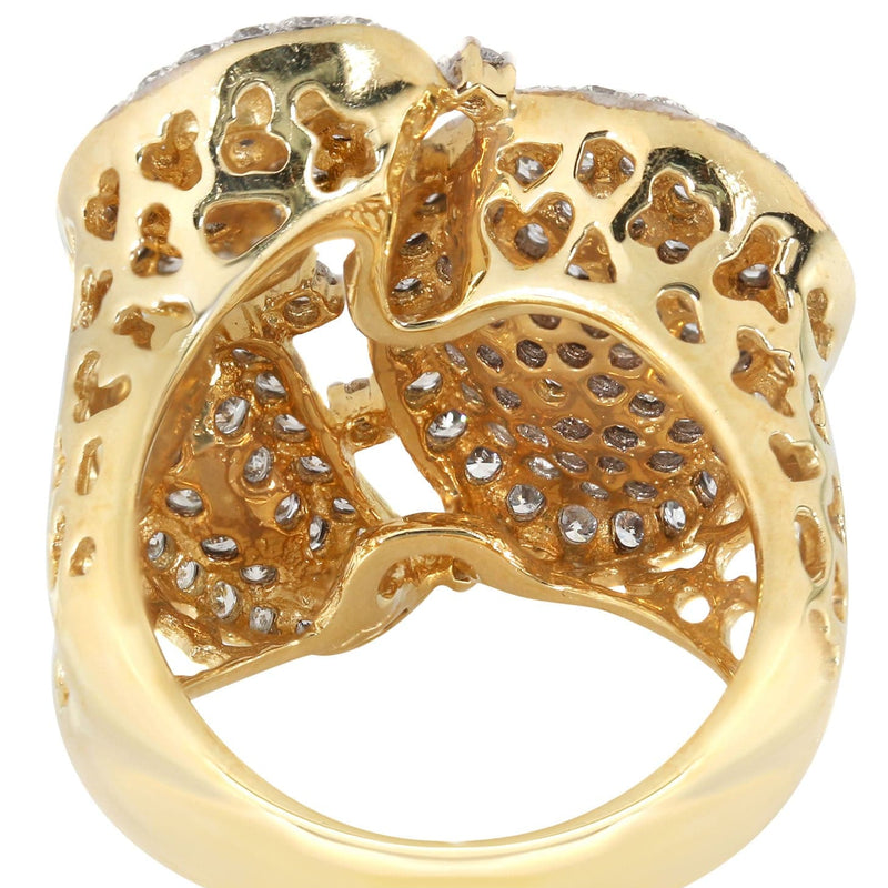 14K Ladies Diamond Cocktail Ring | 2.25 Carats | 10.89 Grams
