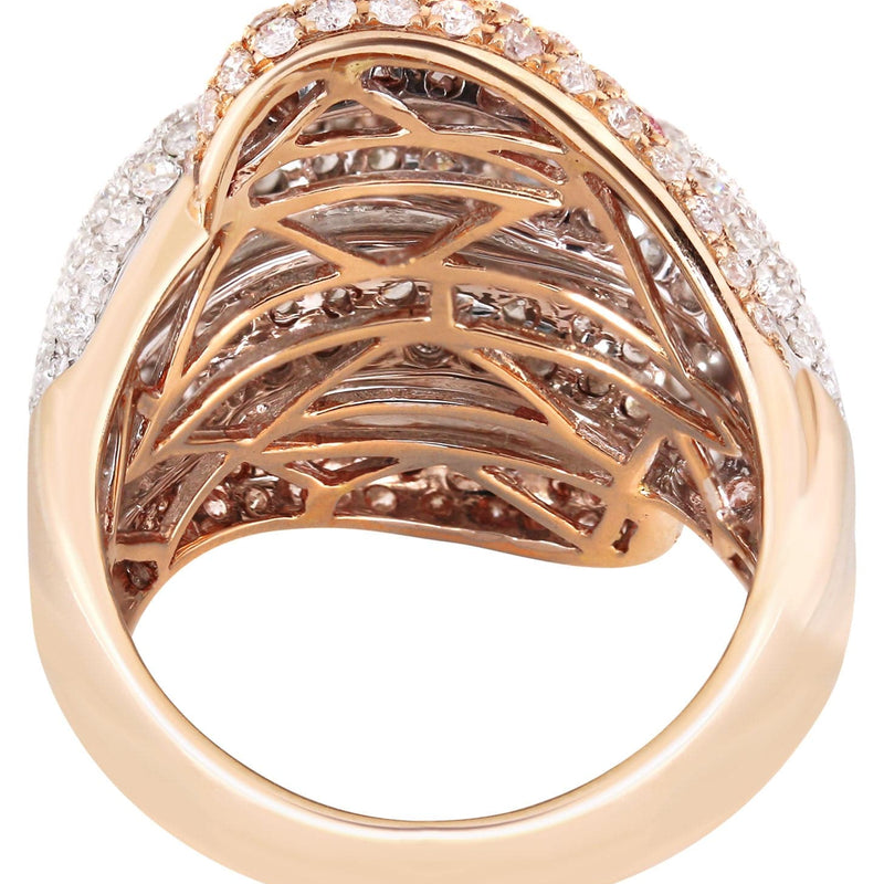 14K Ladies Diamond Cocktail Ring | 3.56 Carats | 10.84 Grams