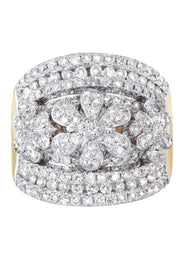 14K Ladies Diamond Cocktail Ring | 2.13 Carats | 10.33 Grams