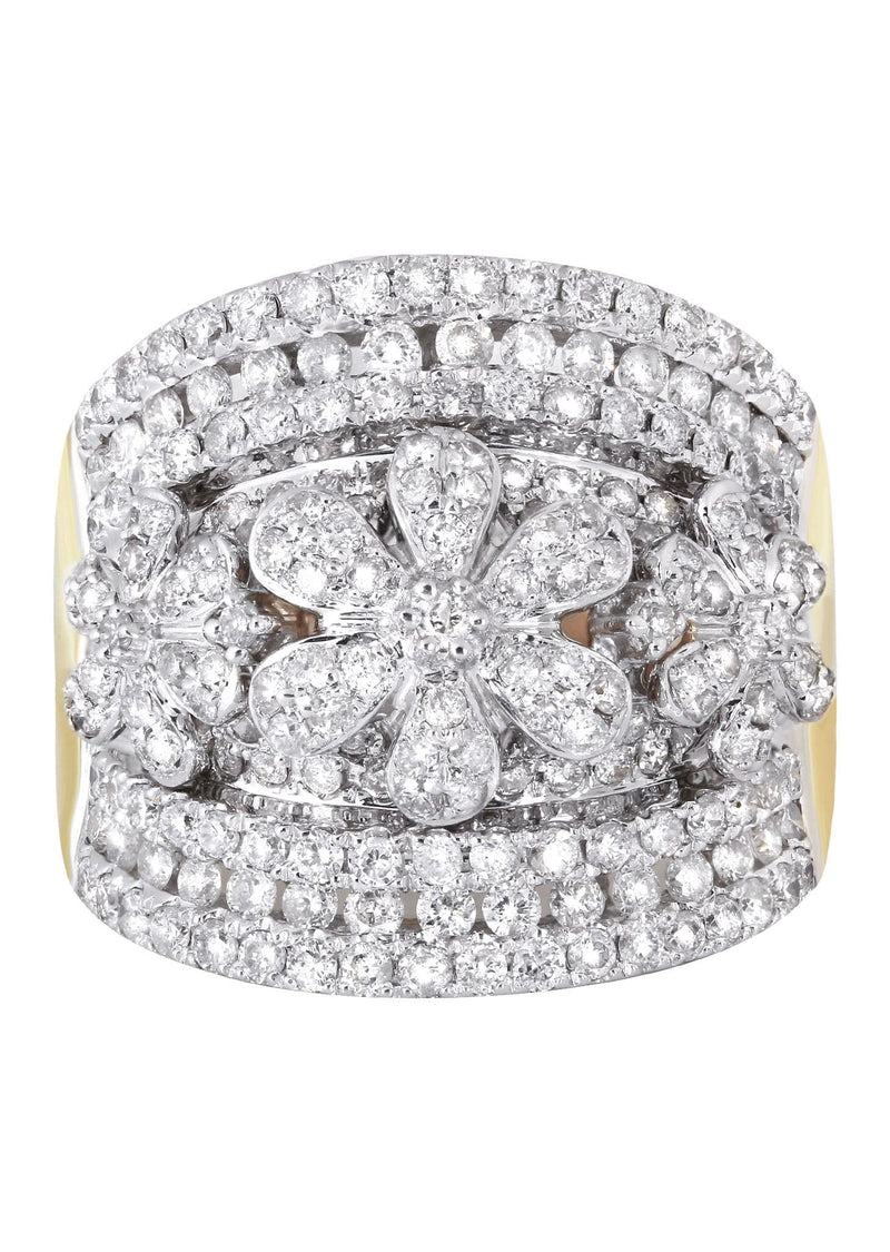 14K Ladies Diamond Cocktail Ring | 2.13 Carats | 10.33 Grams