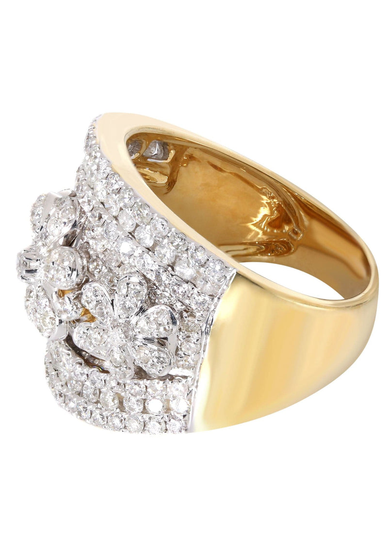 14K Ladies Diamond Cocktail Ring | 2.13 Carats | 10.33 Grams