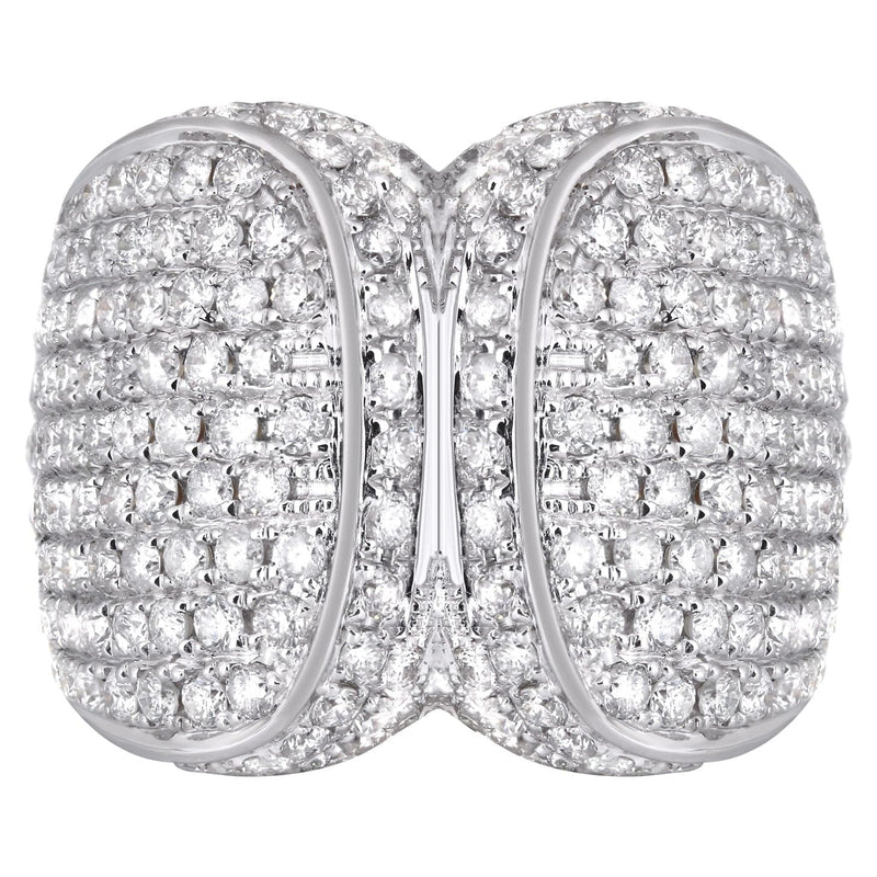 14K Ladies Diamond Cocktail Ring | 3.61 Carats | 12.15 Grams