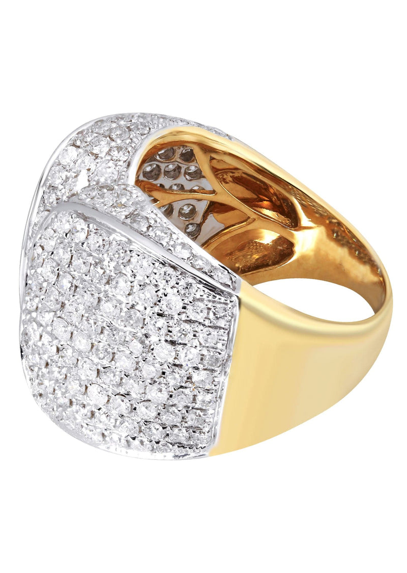 14K Ladies Diamond Cocktail Ring | 3.61 Carats | 12.15 Grams