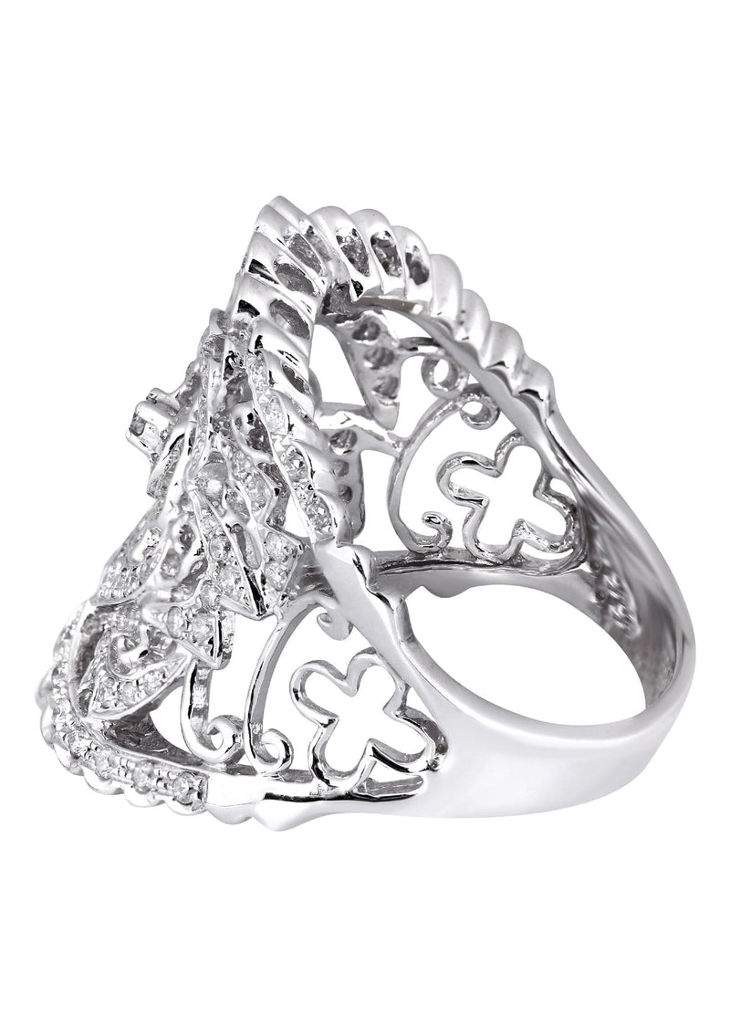 14K Ladies Diamond Cocktail Ring | 0.61 Carats | 8.45 Grams