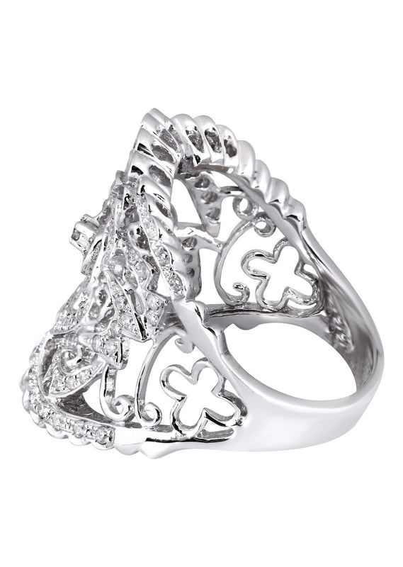 14K Ladies Diamond Cocktail Ring | 0.61 Carats | 8.45 Grams