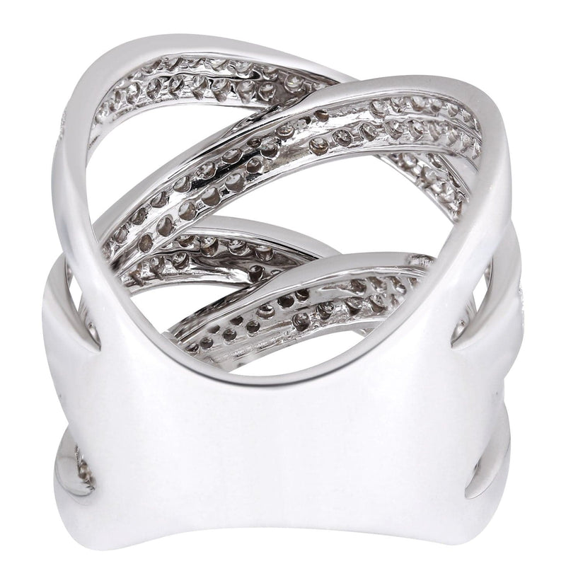 14K Ladies Diamond Cocktail Ring | 1.21 Carats | 9.12 Grams