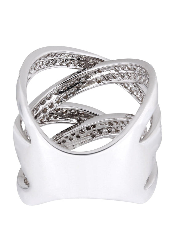 14K Ladies Diamond Cocktail Ring | 1.21 Carats | 9.12 Grams