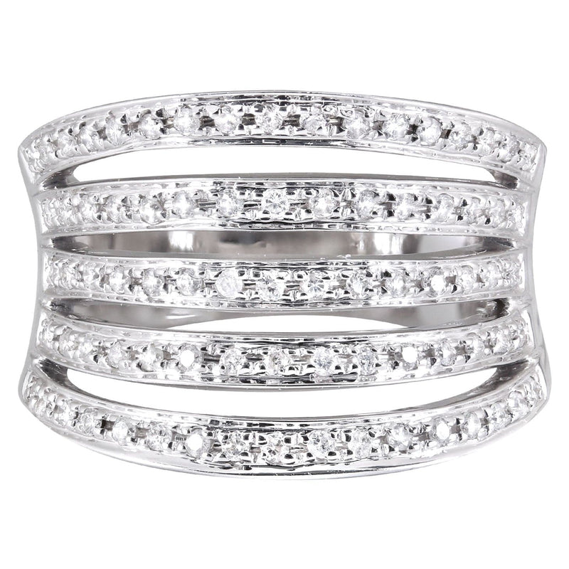 14K Ladies Diamond Cocktail Ring | 0.46 Carats | 9.1 Grams