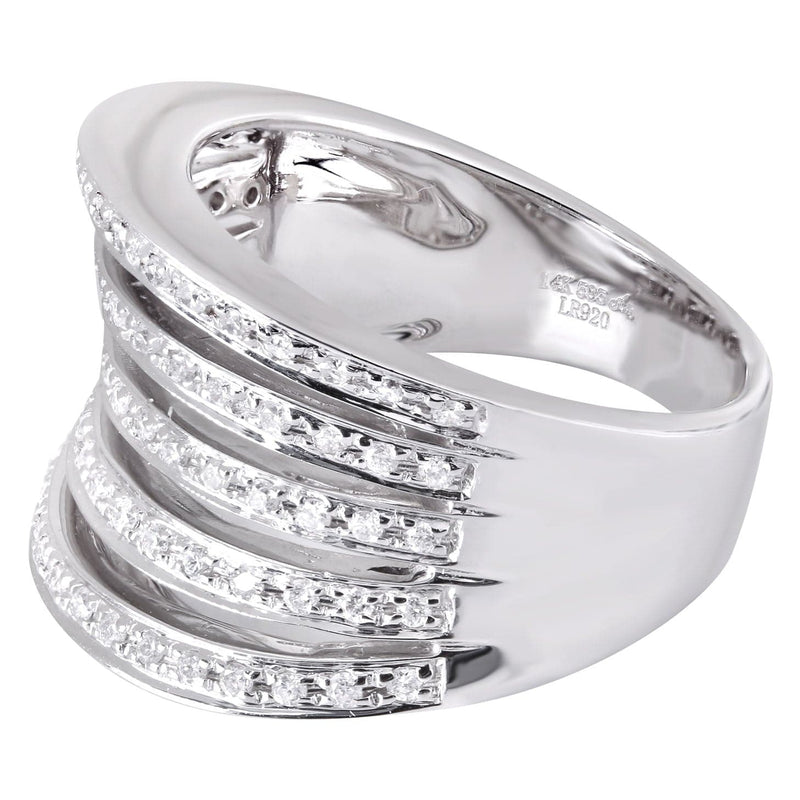 14K Ladies Diamond Cocktail Ring | 0.46 Carats | 9.1 Grams