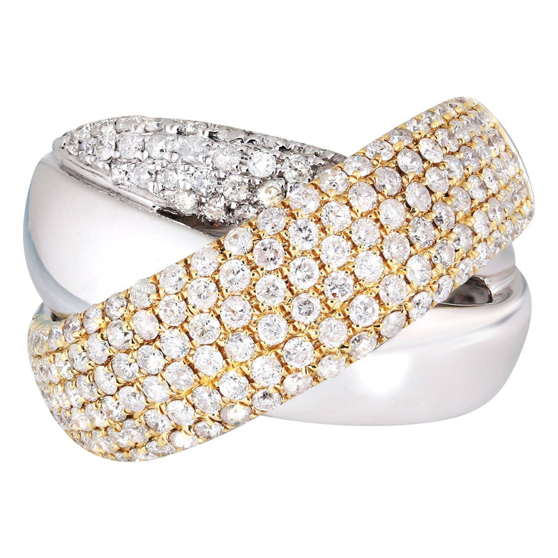 14K Ladies Diamond Cocktail Ring | 2.14 Carats | 17.28 Grams