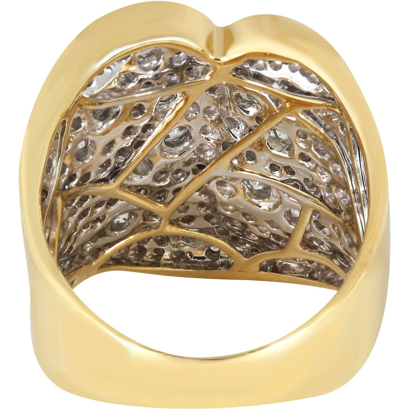 14K Ladies Diamond Cocktail Ring | 3.11 Carats | 10.77 Grams
