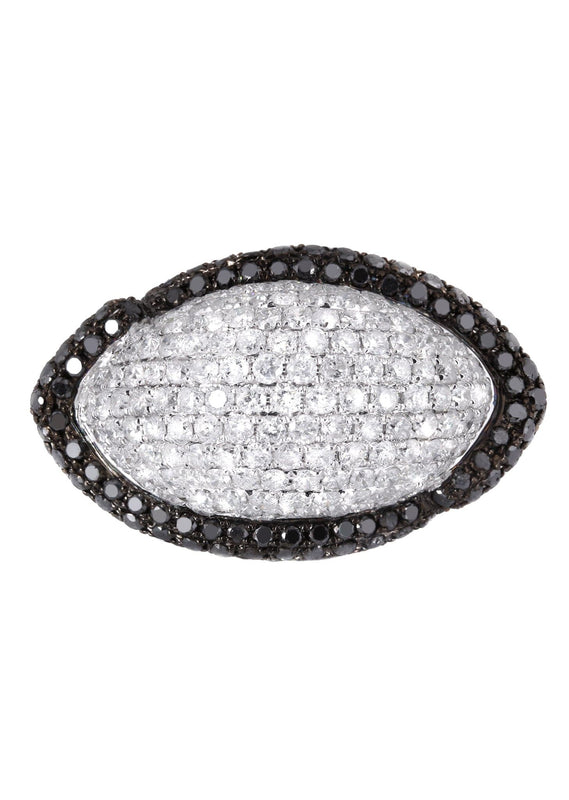 14K Ladies Black Diamond Cocktail Ring | 5.11 Carats | 10.79 Grams
