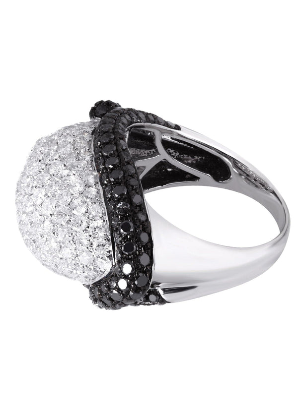 14K Ladies Black Diamond Cocktail Ring | 5.11 Carats | 10.79 Grams