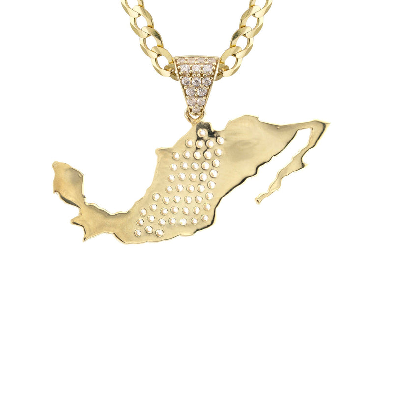 10K Yellow Gold Mexico Necklace | Appx. 2.4 - 9.4 Grams