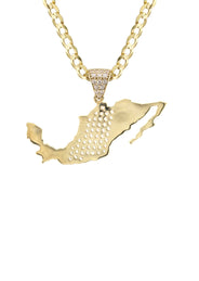 10K Yellow Gold Mexico Necklace | Appx. 2.4 - 9.4 Grams