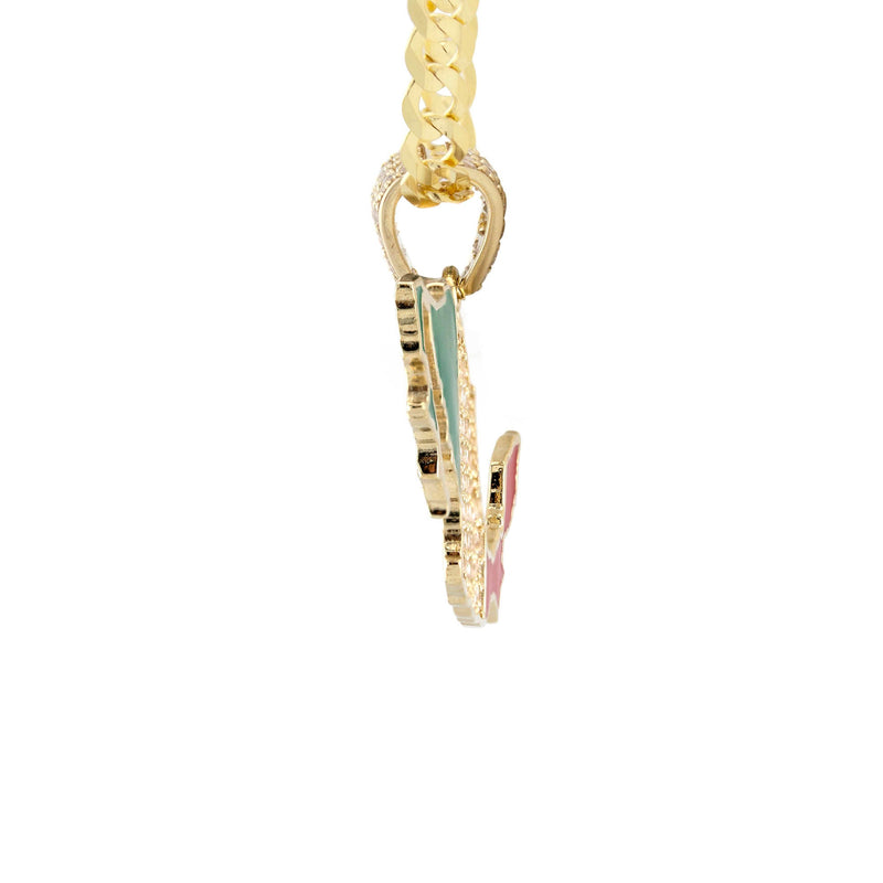 10K Yellow Gold Mexico Necklace | Appx. 2.4 - 9.4 Grams