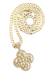 10K Yellow Gold Nugget Necklace | Appx. 4.5 - 18.5 Grams