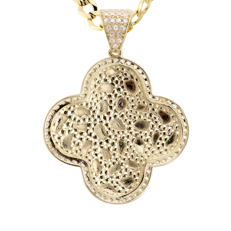 10K Yellow Gold Nugget Necklace | Appx. 4.5 - 18.5 Grams