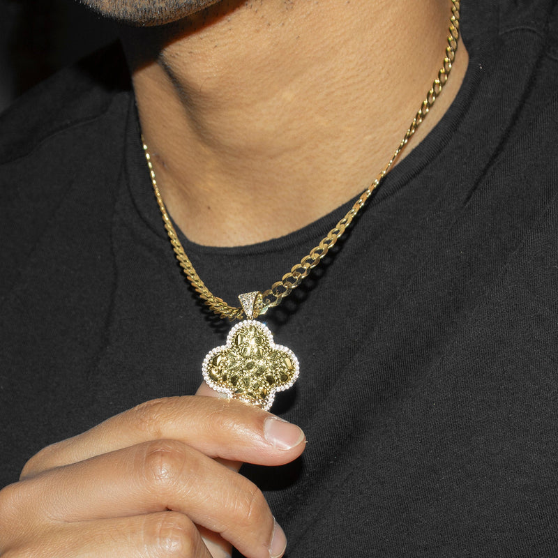 10K Yellow Gold Nugget Necklace | Appx. 4.5 - 18.5 Grams