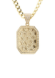 10K Yellow Gold Nugget Necklace | Appx. 4.5 - 18.5 Grams