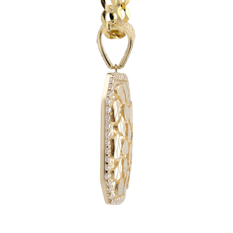 10K Yellow Gold Nugget Necklace | Appx. 4.5 - 18.5 Grams