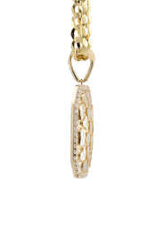 10K Yellow Gold Nugget Necklace | Appx. 4.5 - 18.5 Grams