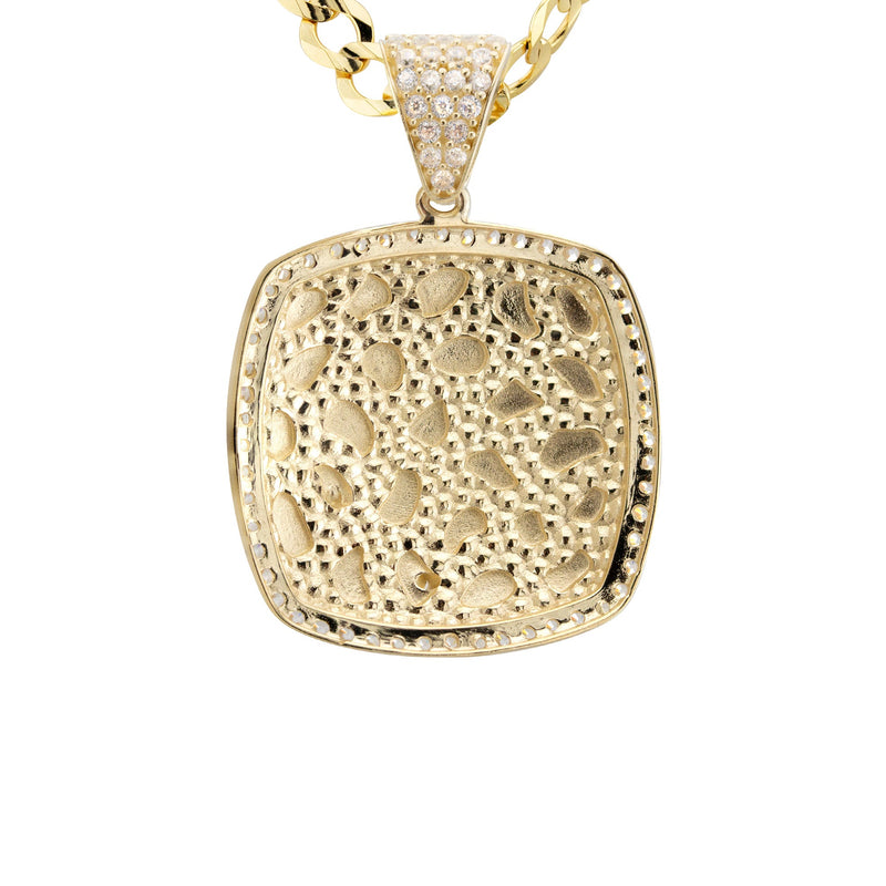 10K Yellow Gold Nugget Necklace | Appx. 5.5 - 19.5 Grams