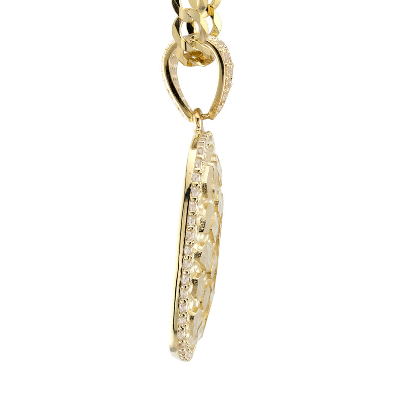 10K Yellow Gold Nugget Necklace | Appx. 5.5 - 19.5 Grams