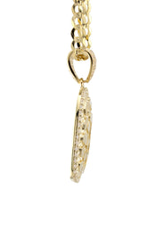 10K Yellow Gold Nugget Necklace | Appx. 5.5 - 19.5 Grams