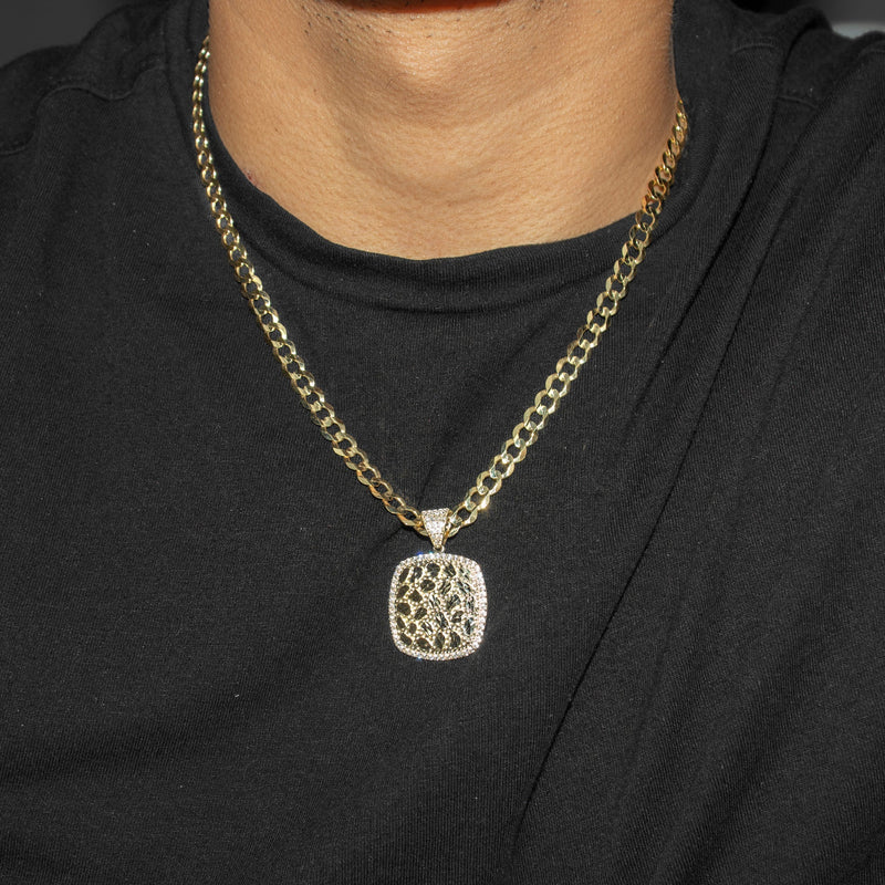 10K Yellow Gold Nugget Necklace | Appx. 5.5 - 19.5 Grams