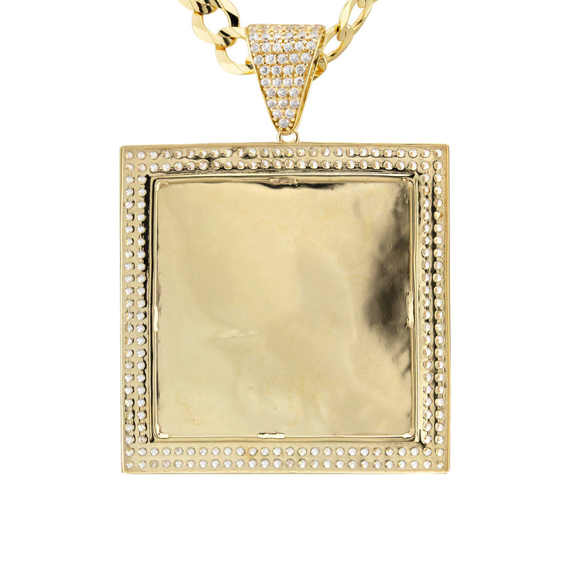 10K Yellow Gold Jesus Head Necklace | Appx. 9 - 23 Grams