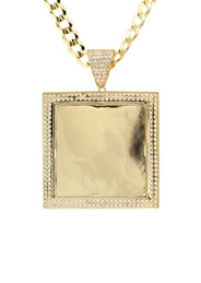 10K Yellow Gold Jesus Head Necklace | Appx. 9 - 23 Grams