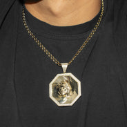 10K Yellow Gold Jesus Head Necklace | Appx. 14 - 28 Grams
