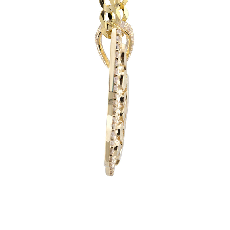 10K Yellow Gold Butterfly Nugget Necklace | Appx. 6 - 20 Grams