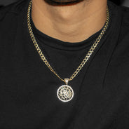 10K Yellow Gold Round Nugget Necklace | Appx. 4.5 - 18.5 Grams