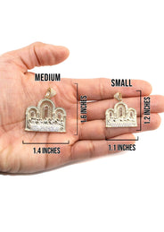 10K Yellow Gold Last Supper Necklace | Small 8 Grams - Large 16 Grams