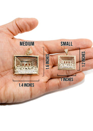 10K Yellow Gold Last Supper Necklace | Small 9 Grams - Large 15 Grams