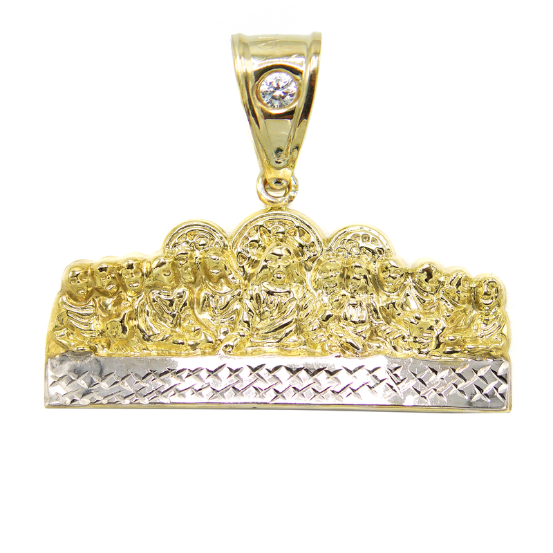 10K Gold Last Supper Pendant | 4.8 Grams