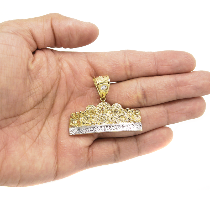 10K Gold Last Supper Pendant | 4.8 Grams