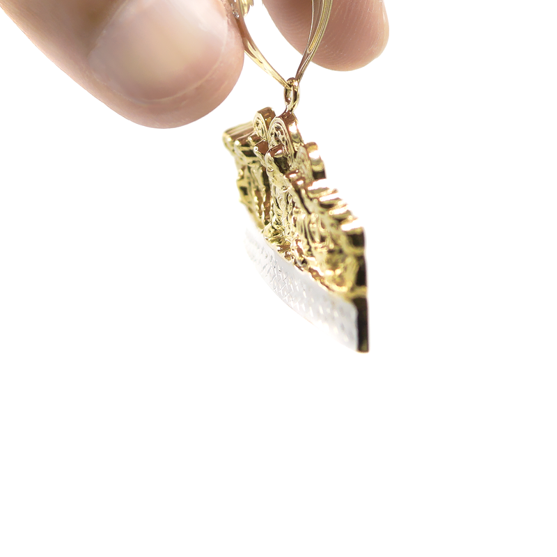 10K Gold Last Supper Pendant | 4.8 Grams