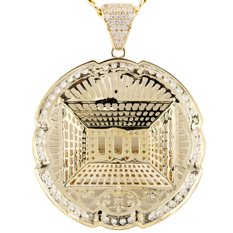 10K Yellow Gold Last Supper Necklace | Small 13 Grams - Large 27 Grams