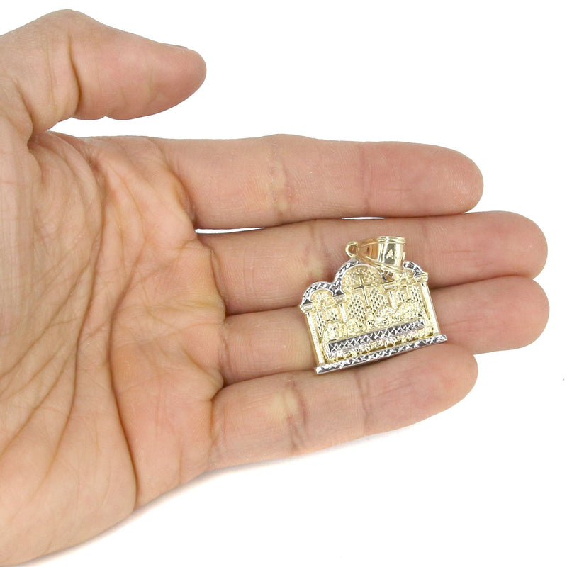10K Yellow Gold Last Supper Necklace | Appx 13.5 Grams
