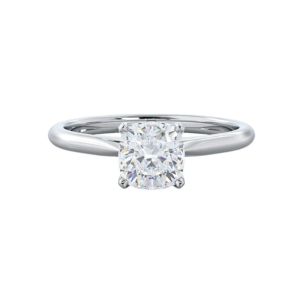 Lily 2ct Cushion engagement ring setting