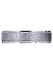 Basic Carved Celtic Mens Wedding Band | Stone Finish (Adam)