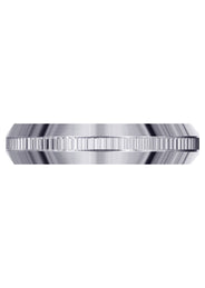 Basic Carved Celtic Mens Wedding Band | High Polish Finish (Nolan)