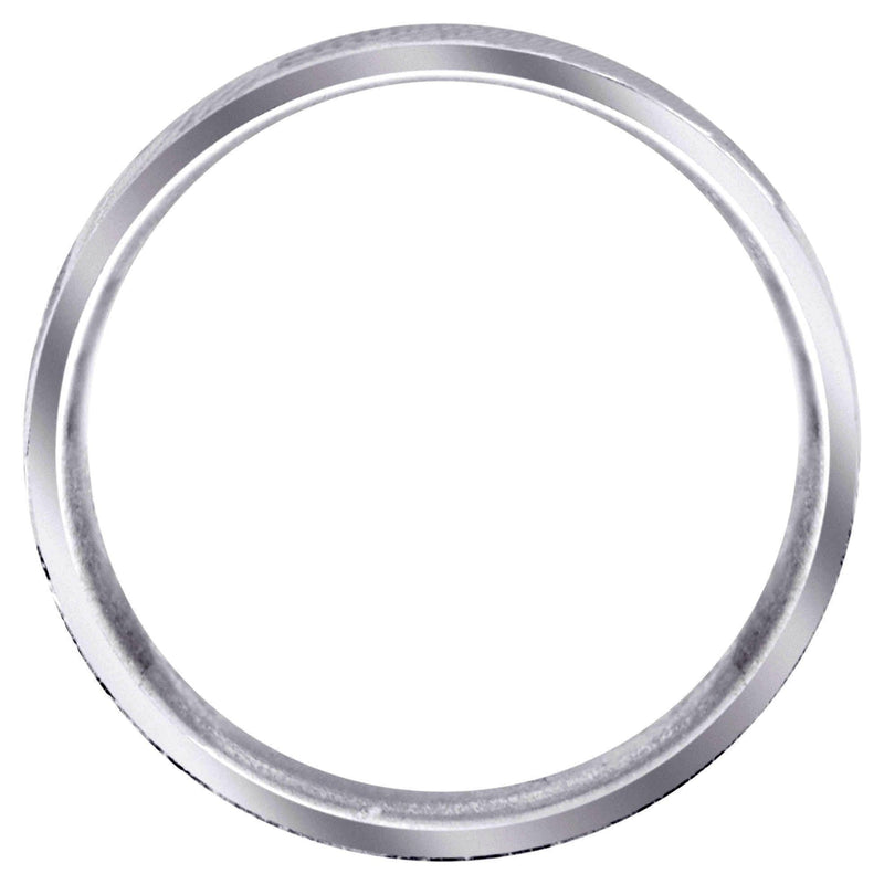 Basic Carved Celtic Mens Wedding Band | High Polish Finish (Nolan)